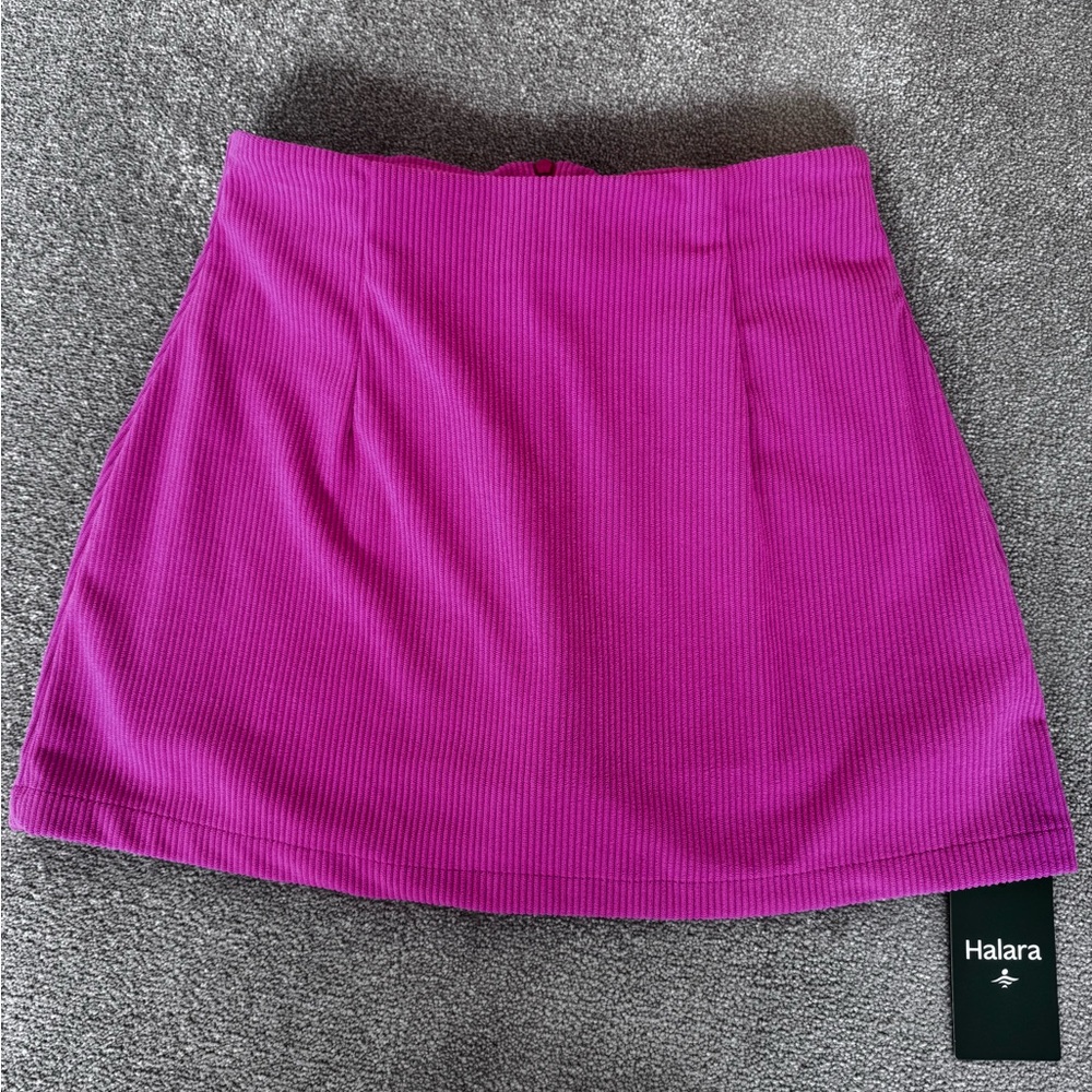 HALARA Women's Vibrant Mini Skirt in Fuchsia